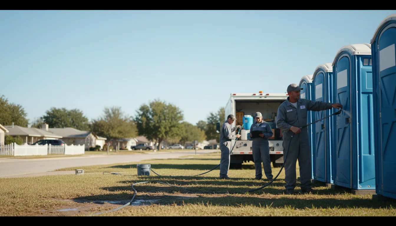 Long-Term Portable Toilet Rental in Flora, LA near me